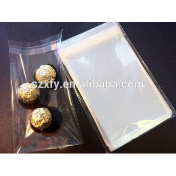 Clear cellophane bakery self adhesive plastic bag